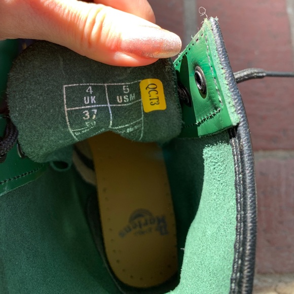Doctor martens green boots - Picture 5 of 7